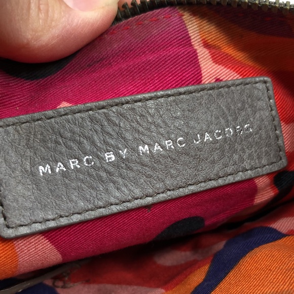 Marc by Marc Jacobs Clutch Gray Leather Standard Supply Workwear - Picture 11 of 15